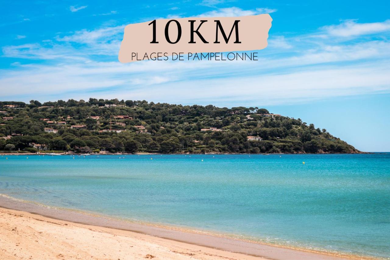 Le Tropik, Panoramic Sea View, Holiday Resort Grimaud Luaran gambar