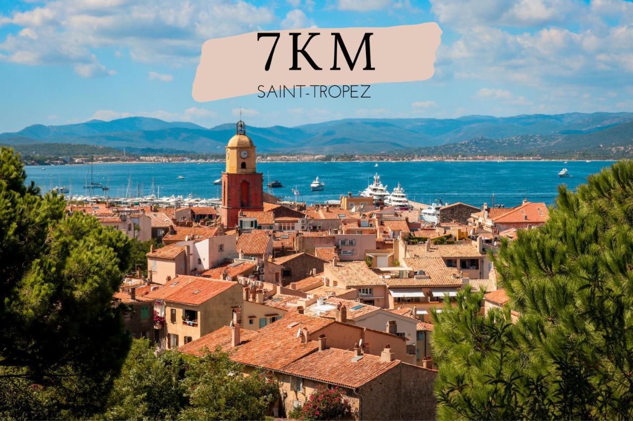 Le Tropik, Panoramic Sea View, Holiday Resort Grimaud Luaran gambar