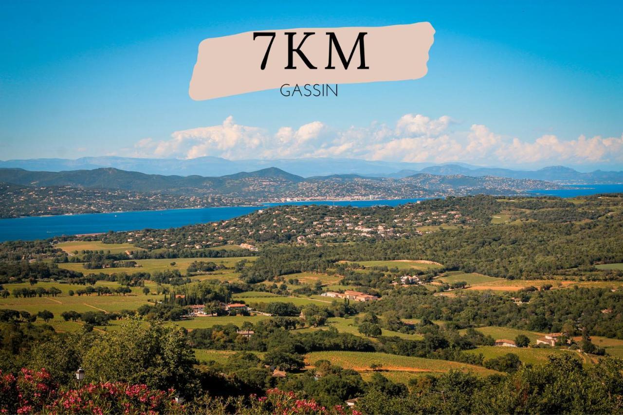 Le Tropik, Panoramic Sea View, Holiday Resort Grimaud Luaran gambar